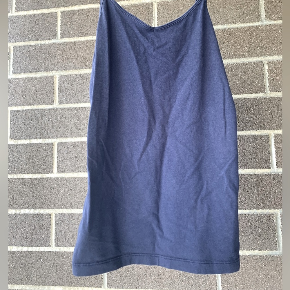 Blue tank